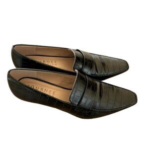 journee collection black shoes HEEL